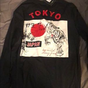 Tokyo graphic T-shirt dress